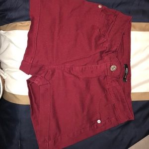 Burgundy Redfox Shorts